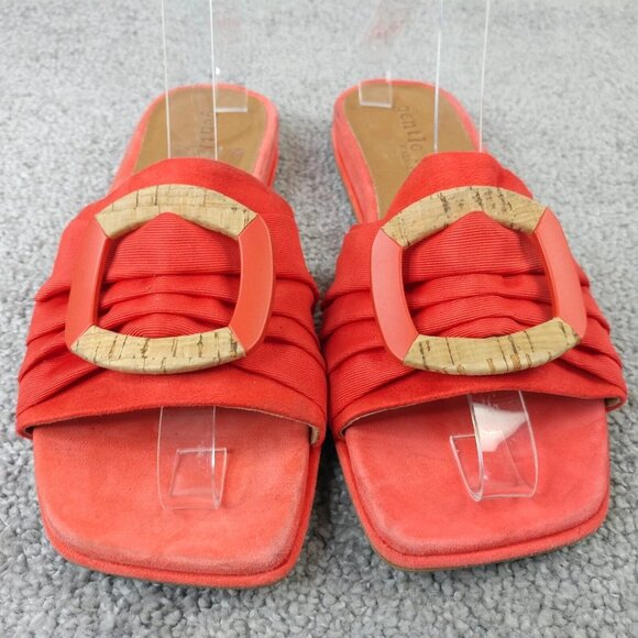 Gentle Souls by Kenneth Cole Rhea Square Toe Womens Size 8.5 Shoes Slip On Flat - Picture 1 of 9